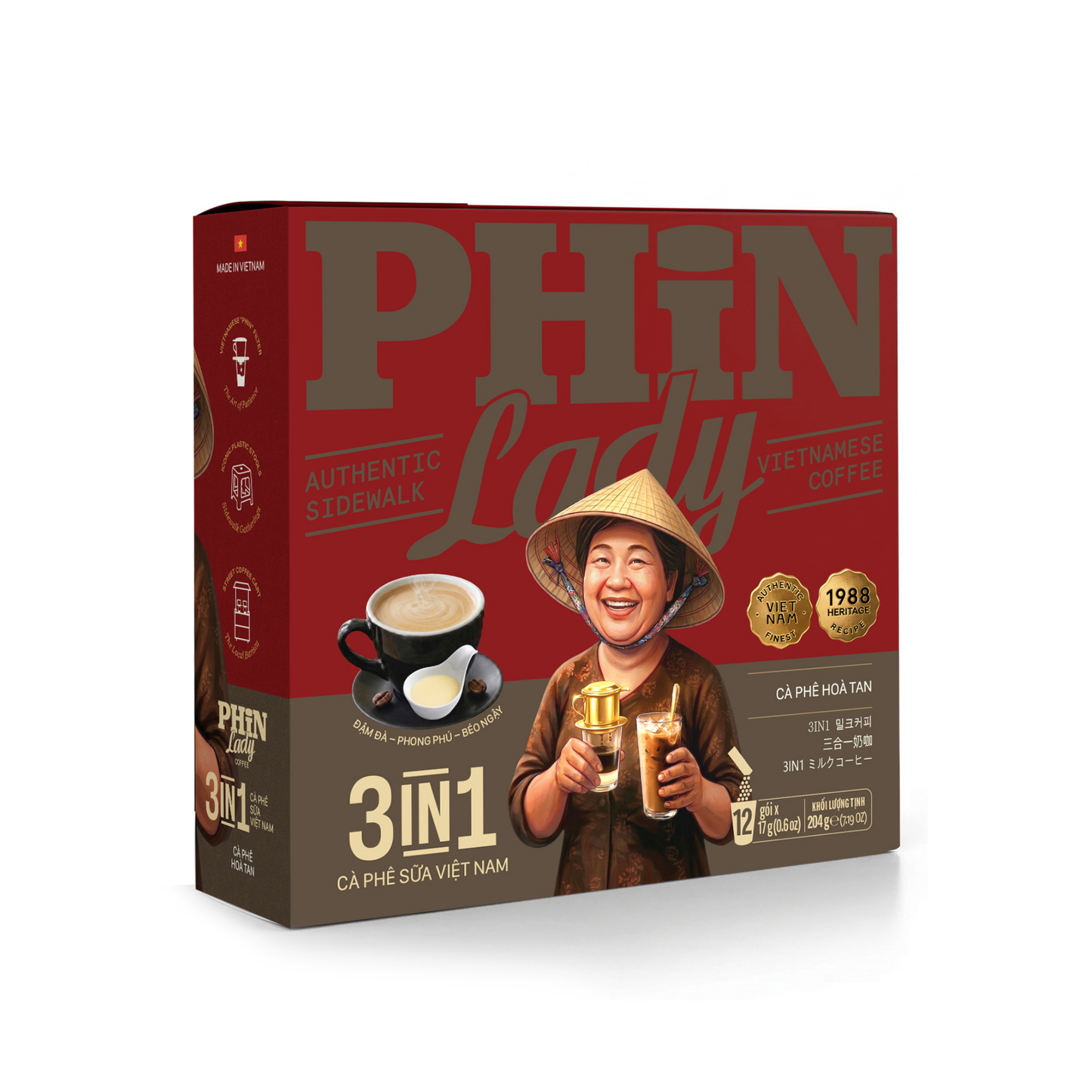 3 in 1 Vietnamese Milk Coffee