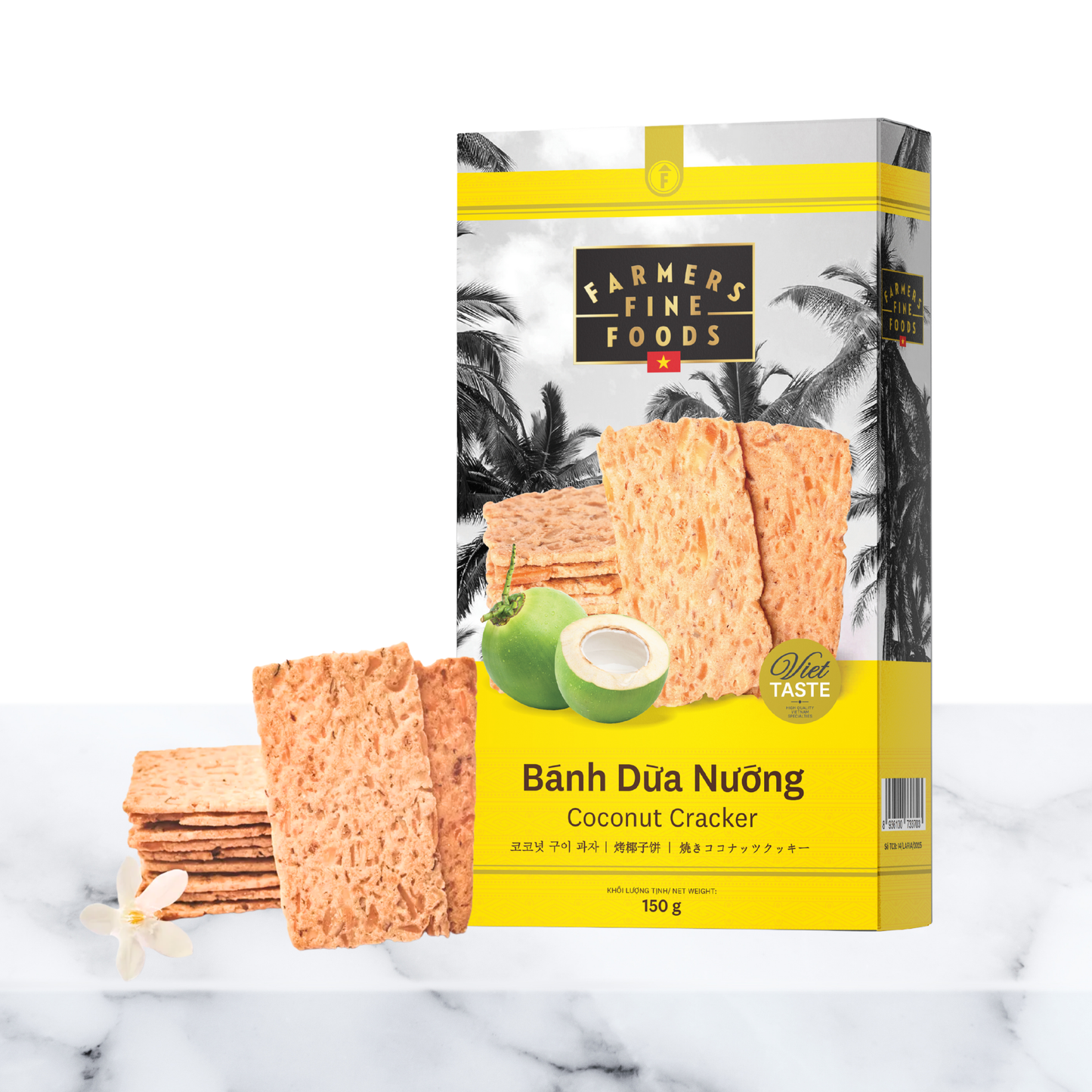 Bánh dừa nướng Farmers Fine Foods 150 g
