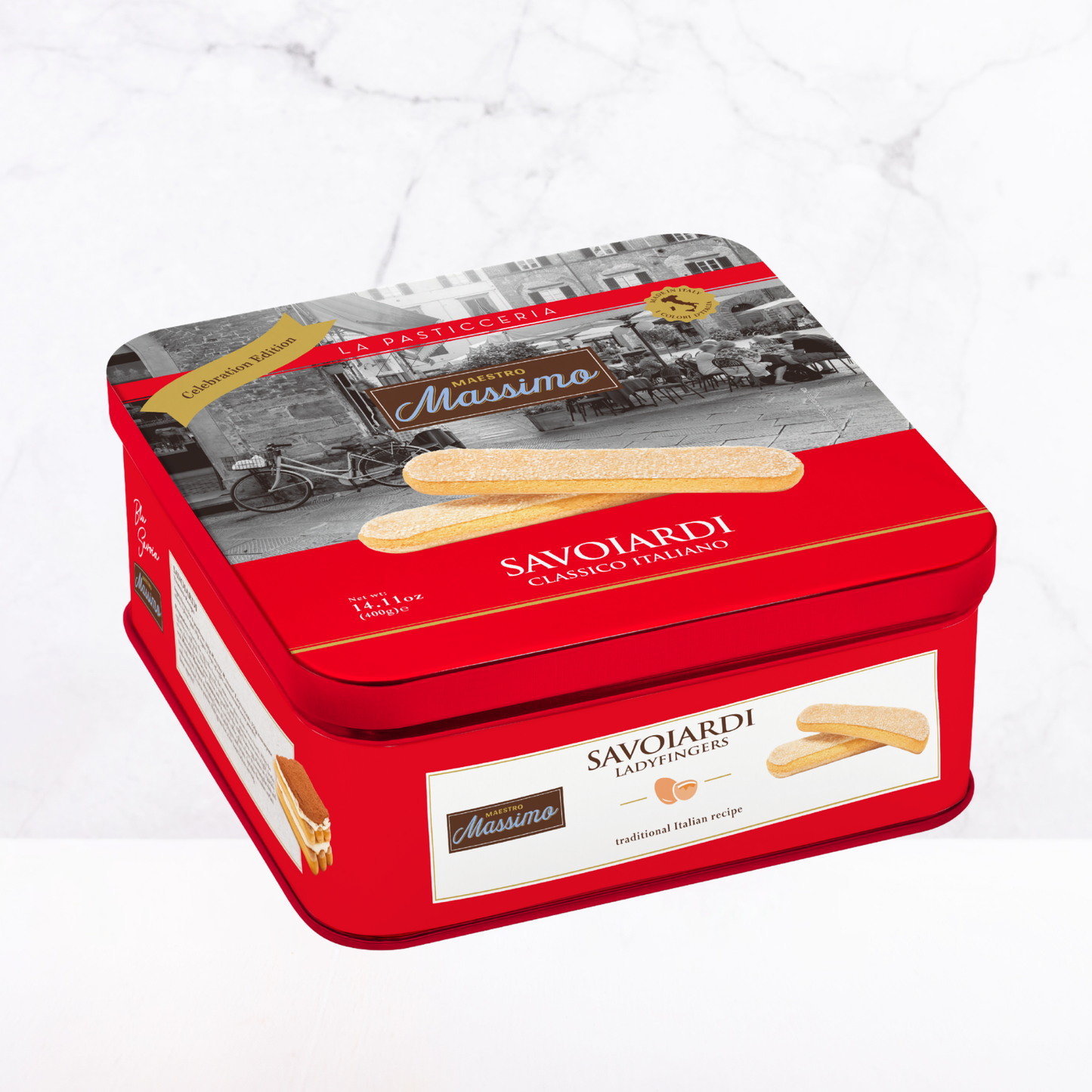 Bánh quy truyền thống Ý Massimo Savoiardi 400 g