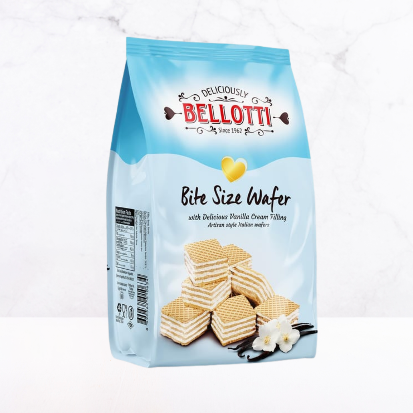 Bánh xốp vị kem vani Bifa 200g