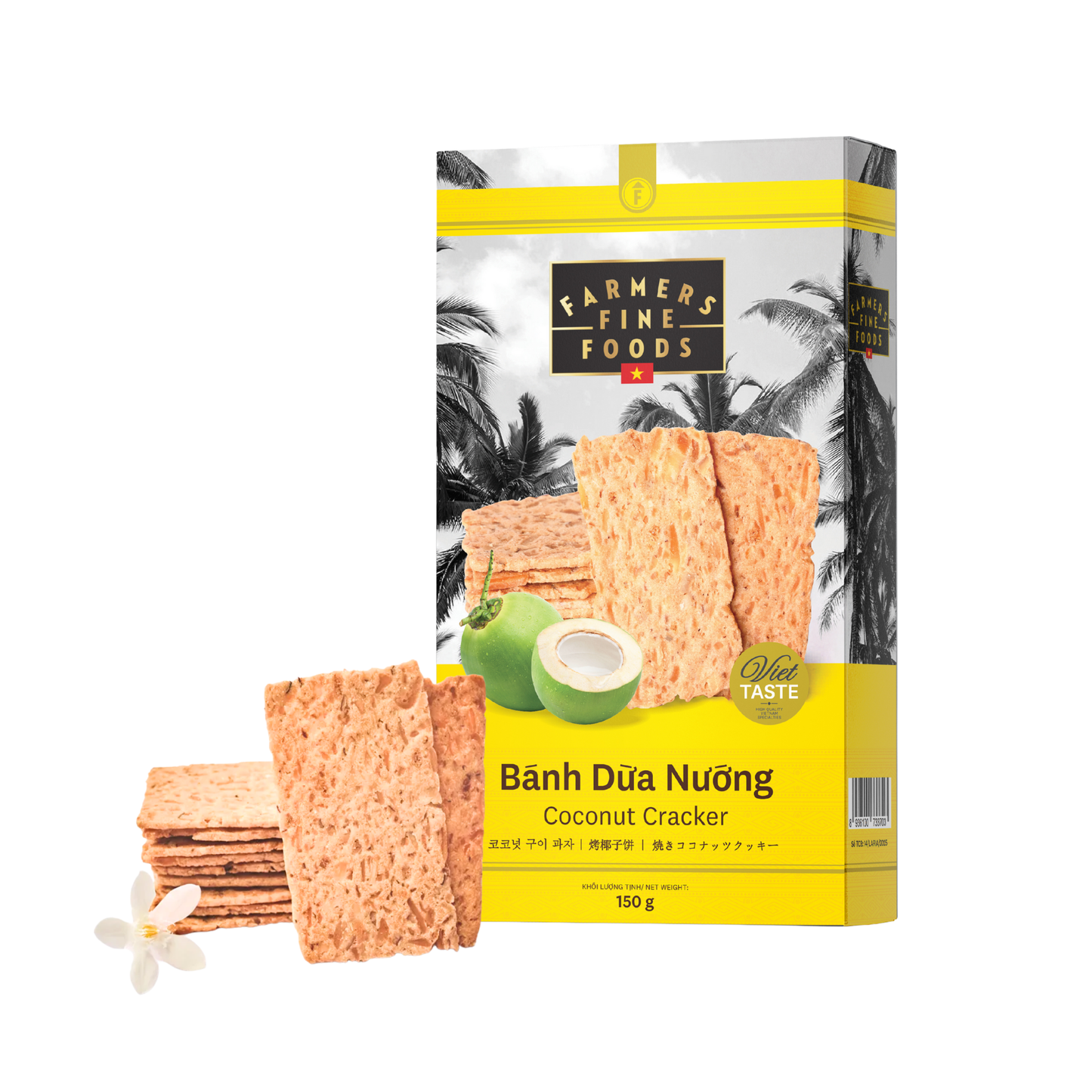 Bánh dừa nướng Farmers Fine Foods 150 g