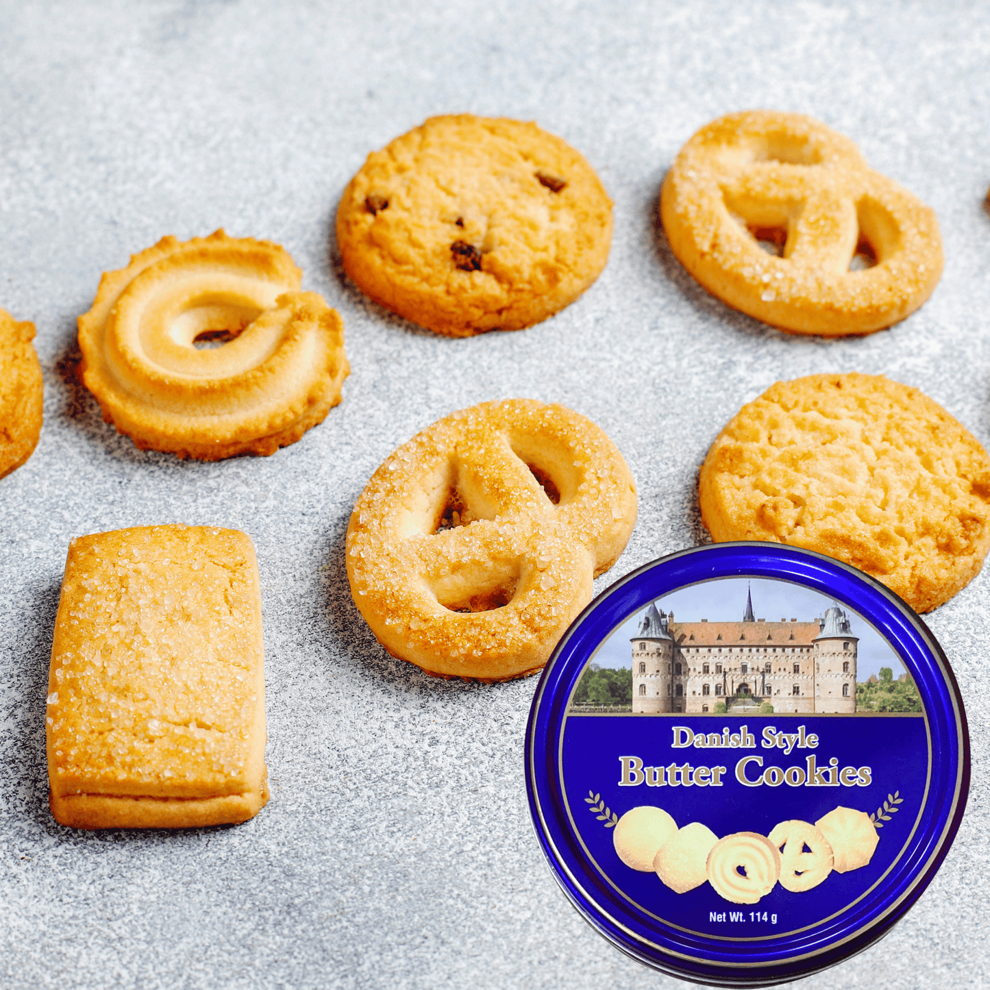 Danish Style Butter Cookies 114G