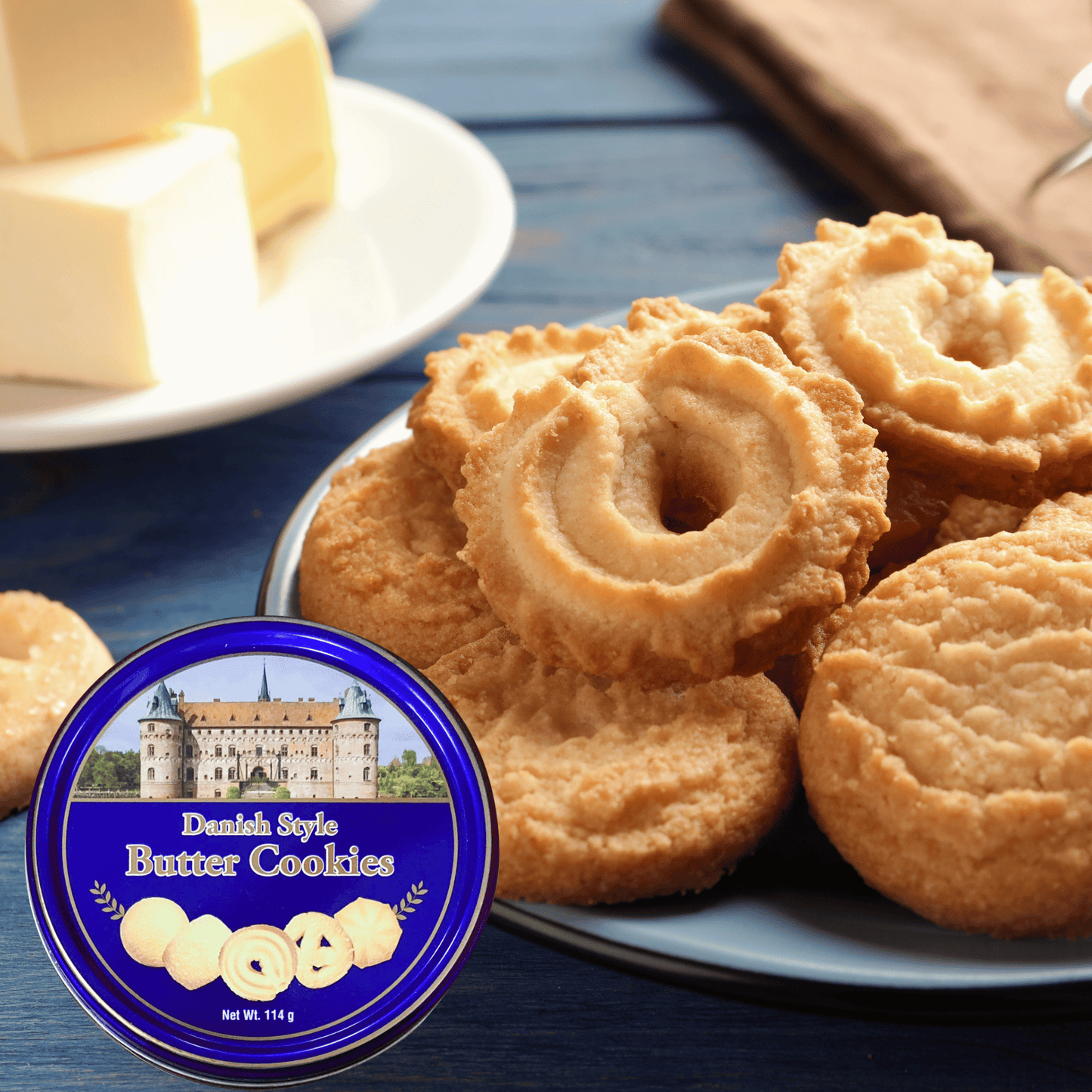 Danish Style Butter Cookies 114G