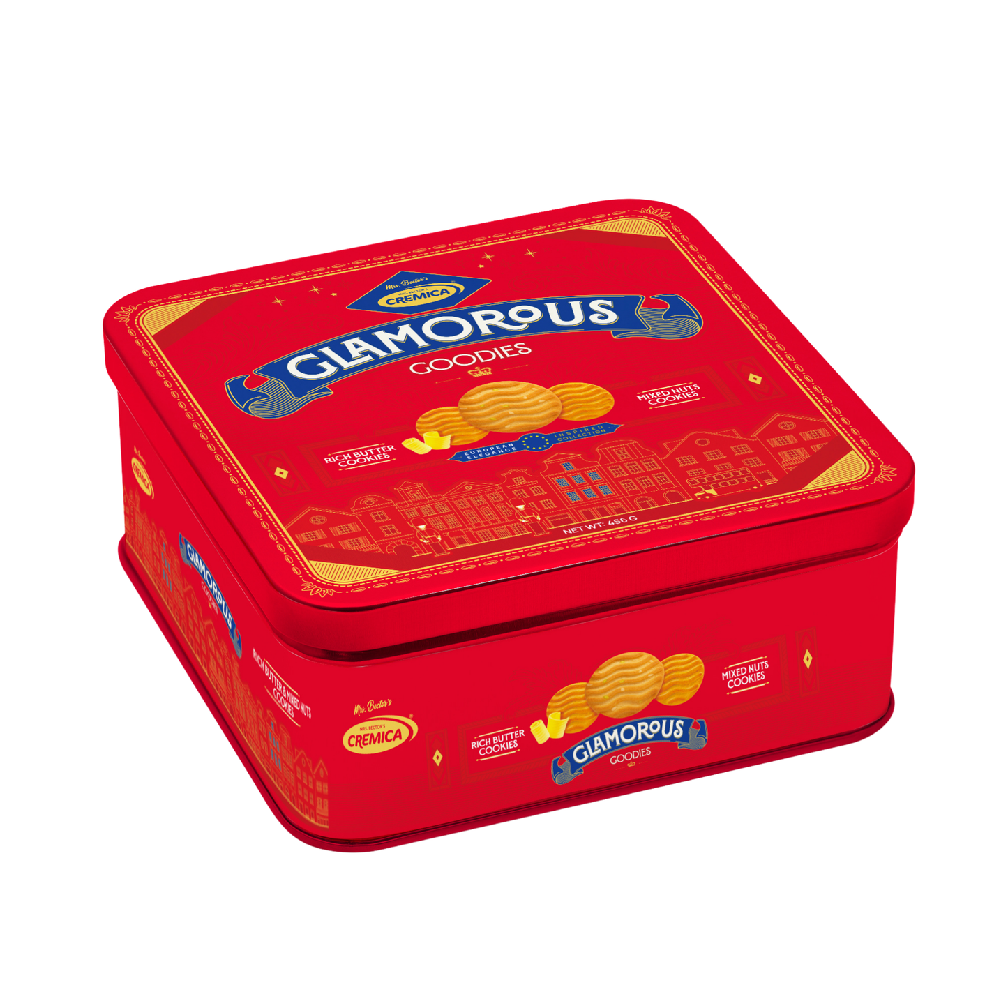 Bánh quy bơ và hạt dẻ Cremica Glamorous Goodies 456 g