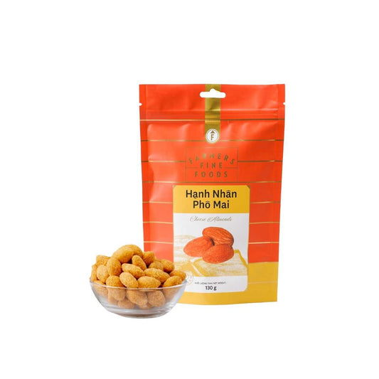 Farmers Fine Foods Cheese Almonds 130 g