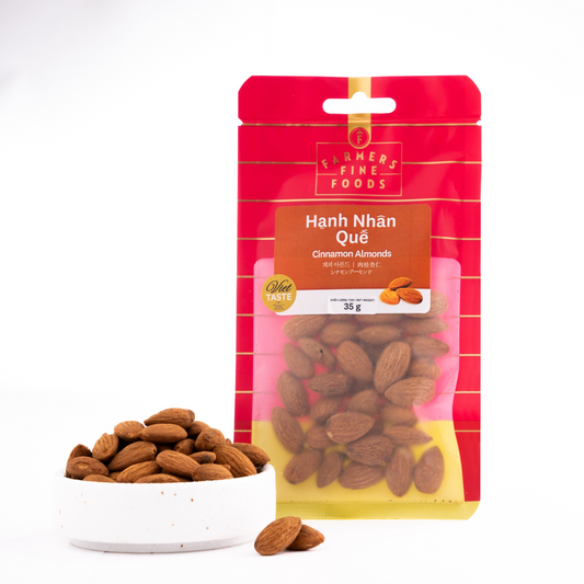 Hạnh nhân quế Farmers Fine Foods 35 g