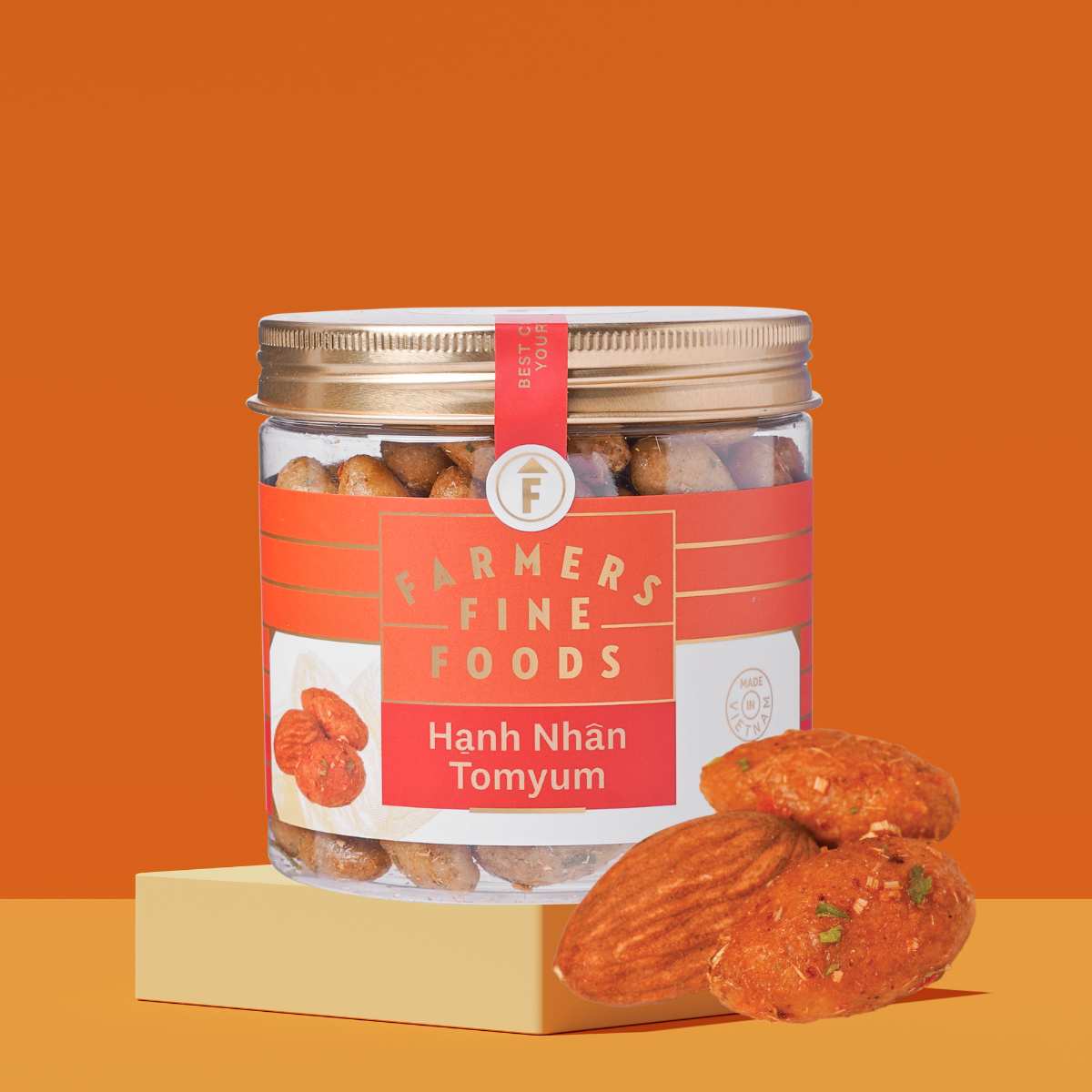 Farmers Fine Foods Tomyum Almonds 170 g