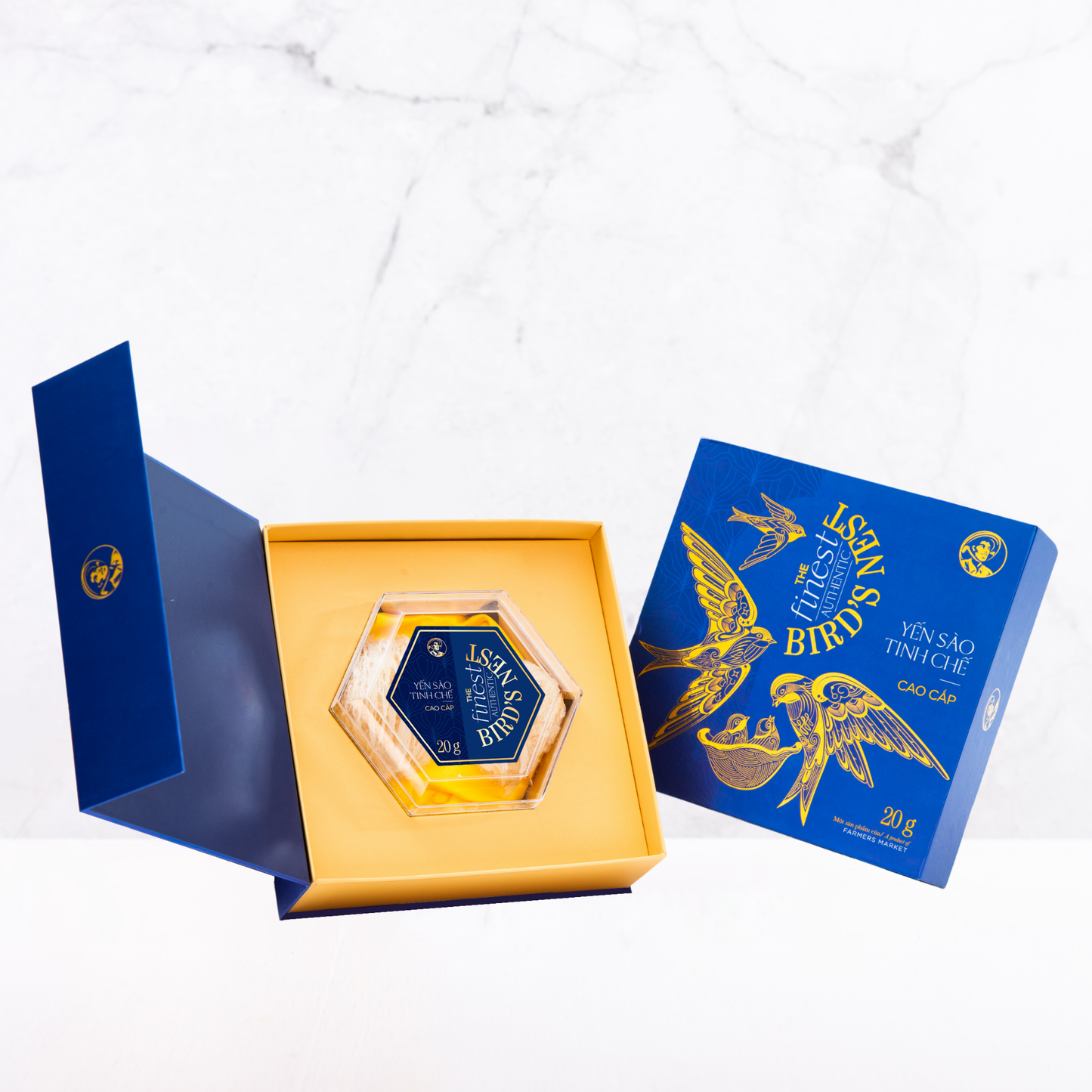 Hộp quà tặng Premium Tổ yến cao cấp The Finest Bird's Nest 20 g
