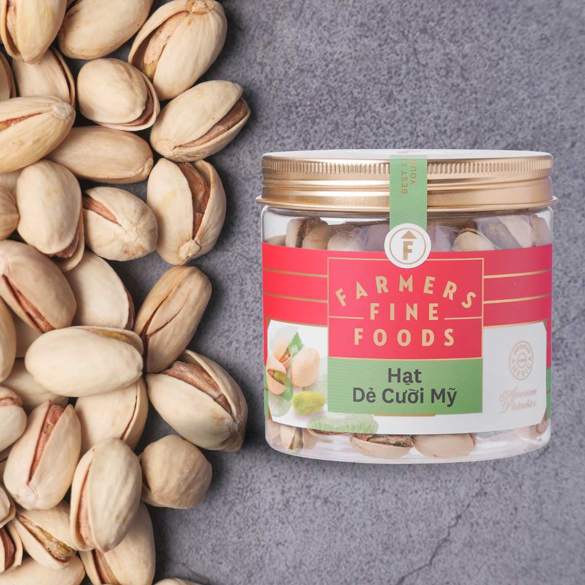 Farmers Fine Foods American Pistachios 160 g