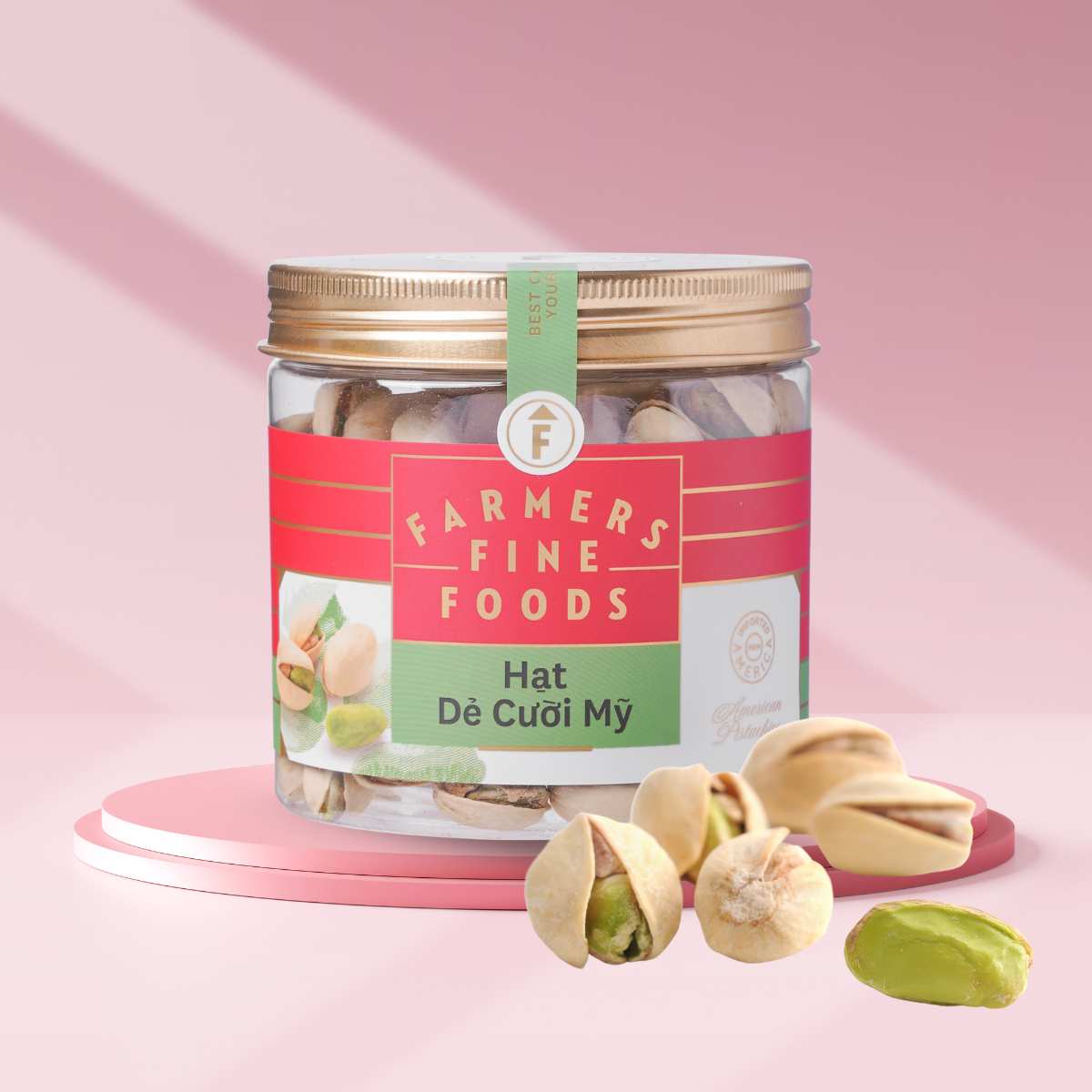 Farmers Fine Foods American Pistachios 160 g