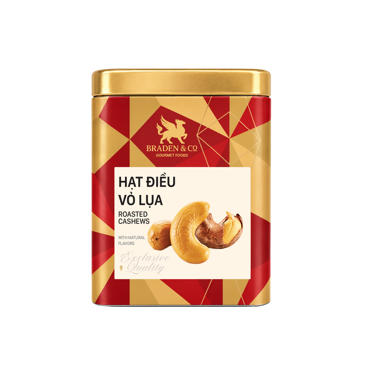 Hạt điều vỏ lụa Braden & Co 85g