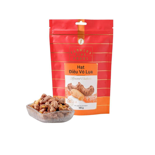 Farmers Fine Foods Cashews in Shell 180G/Bag