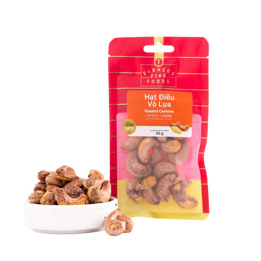 Hạt điều vỏ lụa Farmers Fine Foods 40 g