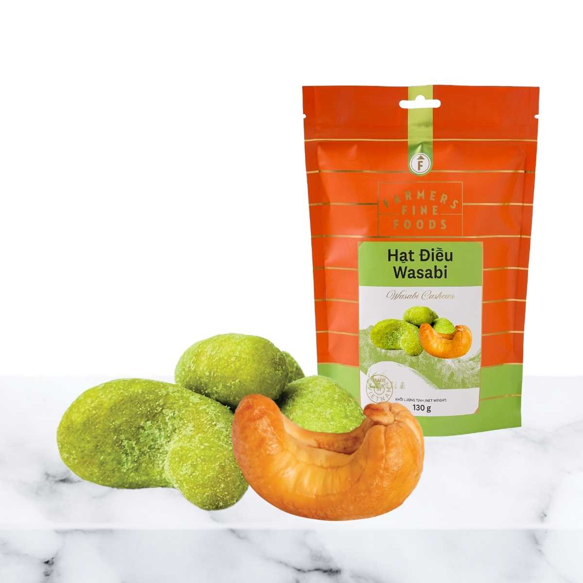 Farmers Fine Foods Wasabi Cashews 130 g
