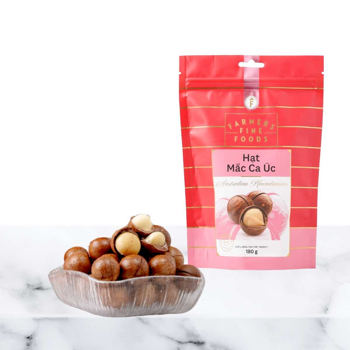 Farmers Fine Foods Australian Macadamia Nuts 180 g