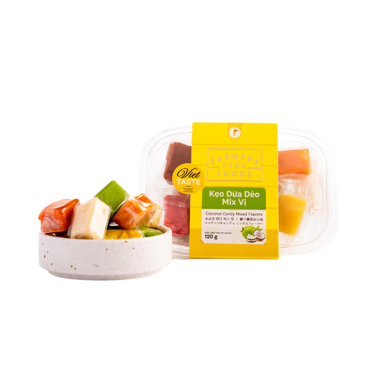 Kẹo dừa dẻo mix vị Farmers Fine Foods 120 g