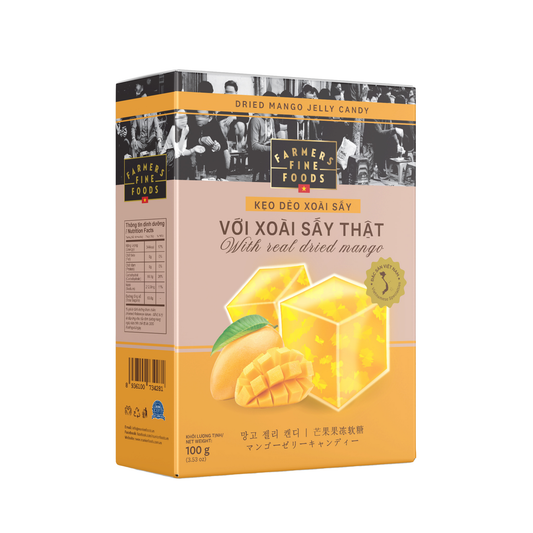 Kẹo dẻo xoài sấy Farmers Fine Foods 100 g