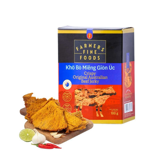 Farmers Fine Foods Australian Crispy Beef Jerky 100 g