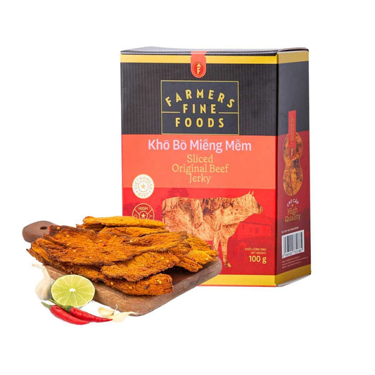 Farmers Fine Foods Soft Beef Jerky 100g/Box
