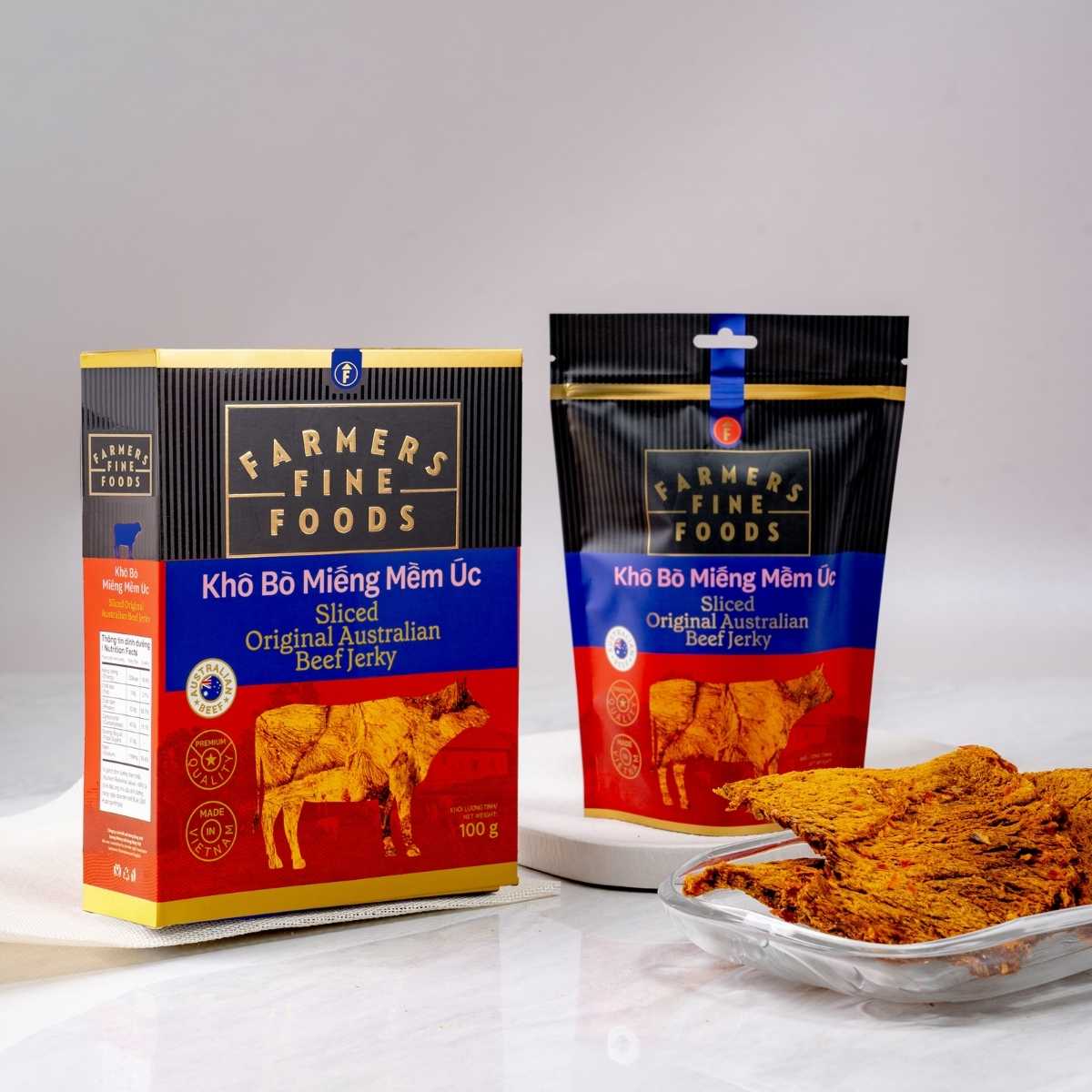 Farmers Fine Foods Australian Soft Beef Jerky 70 g