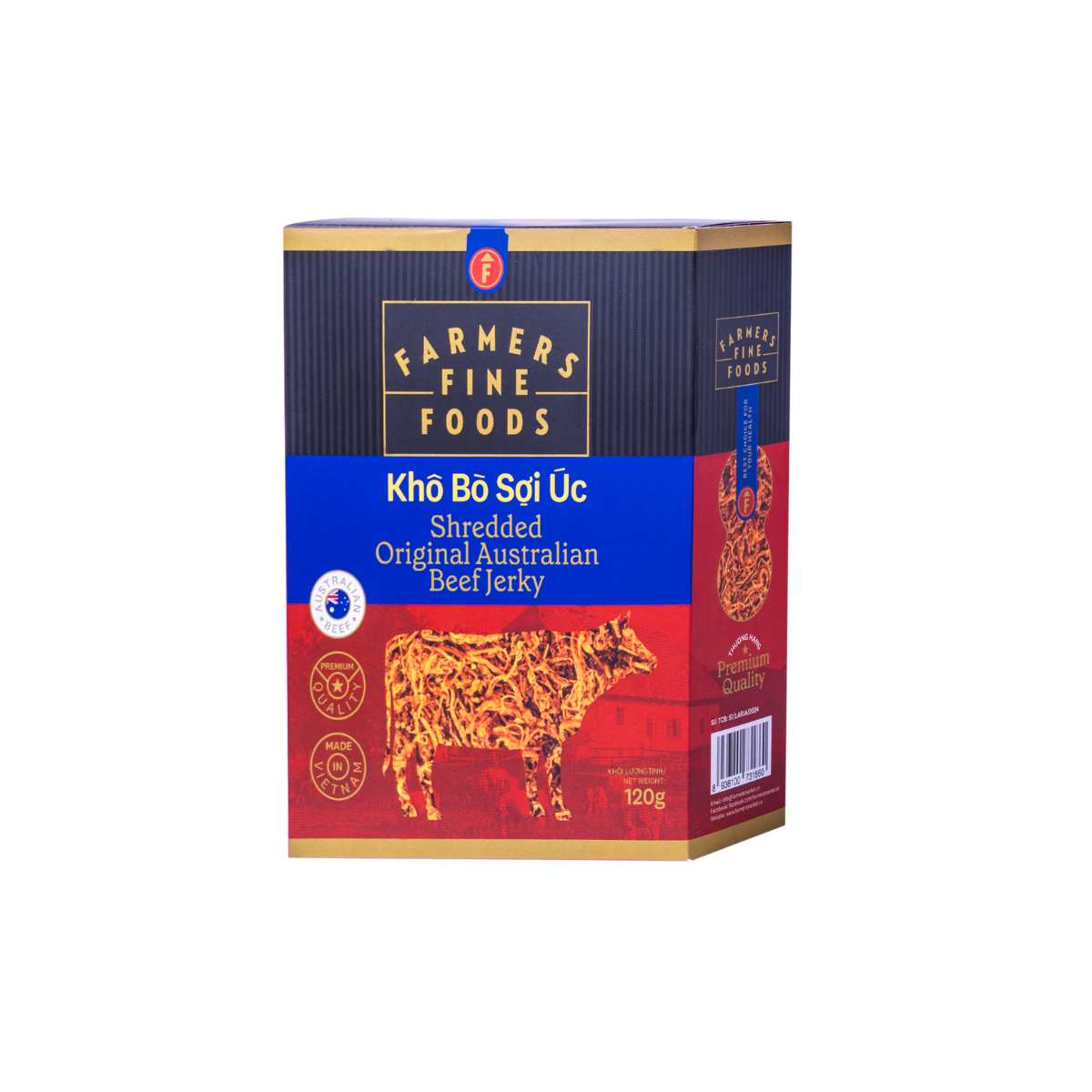 Farmers Fine Foods Australian Beef Jerky 120G
