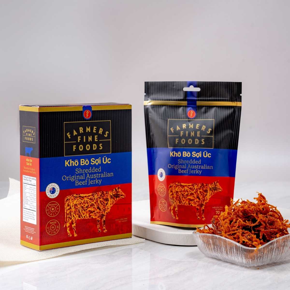 Farmers Fine Foods Australian Beef Jerky 70 g