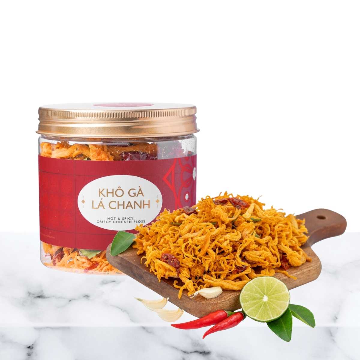 Farmers Fine Foods Dried Chicken with Lemon Leaves 100g/ Jar