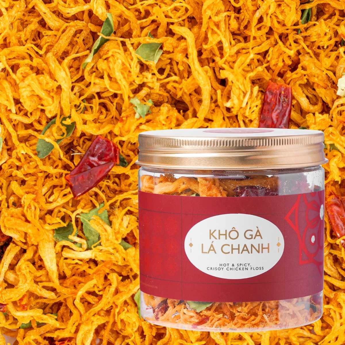 Farmers Fine Foods Dried Chicken with Lemon Leaves 100g/ Jar
