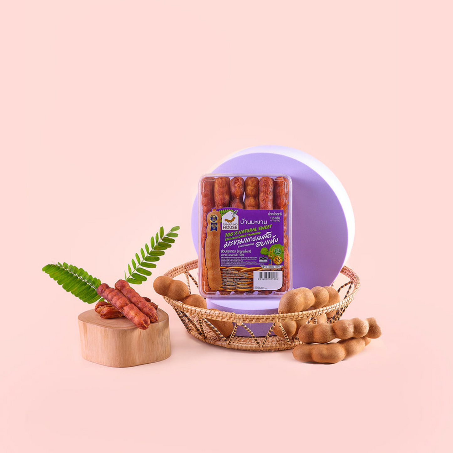 Me ngọt sấy khô không hạt Tamarind House 130g