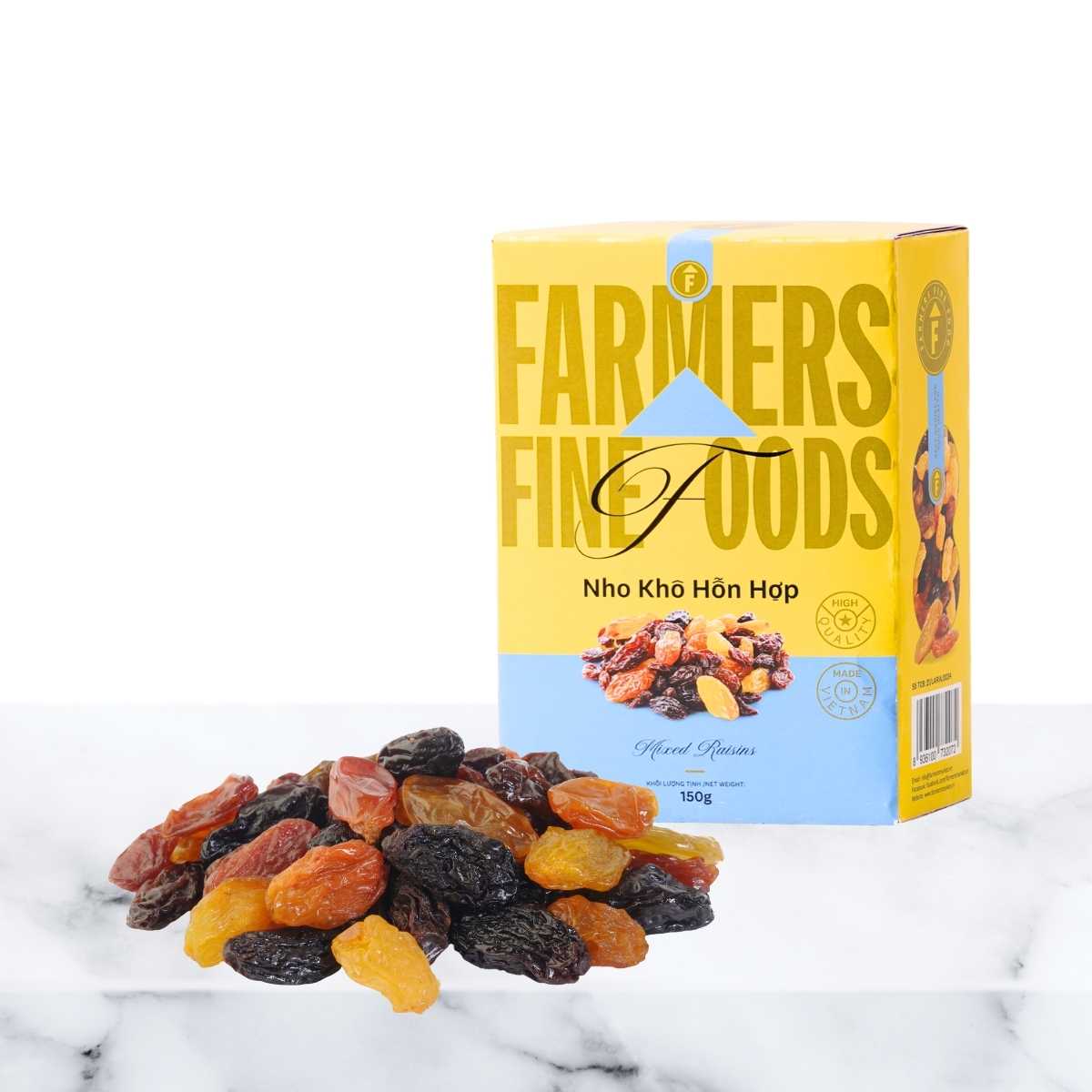 Farmers Fine Foods Mixed Raisins 150 g/ Box