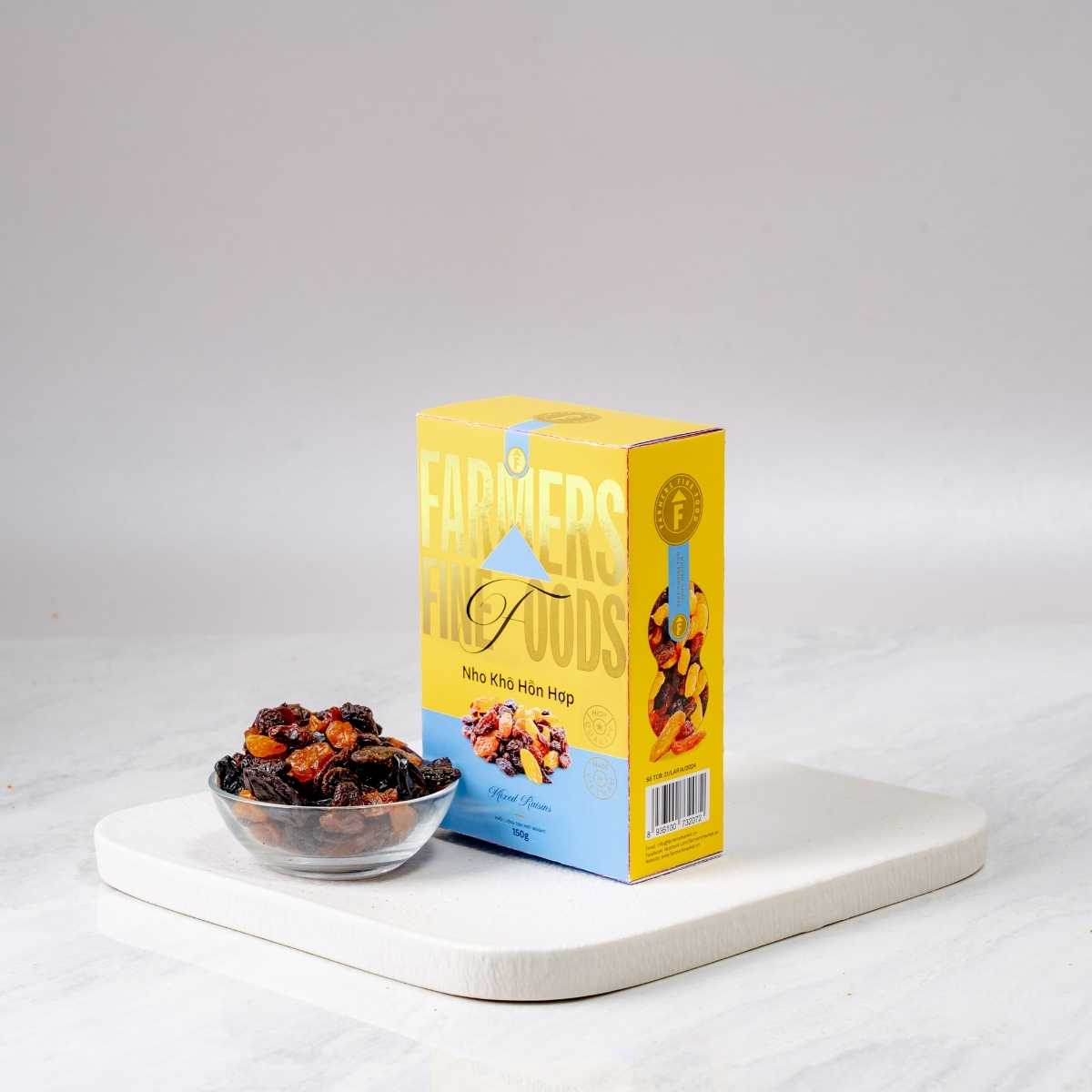 Farmers Fine Foods Mixed Raisins 150 g/ Box