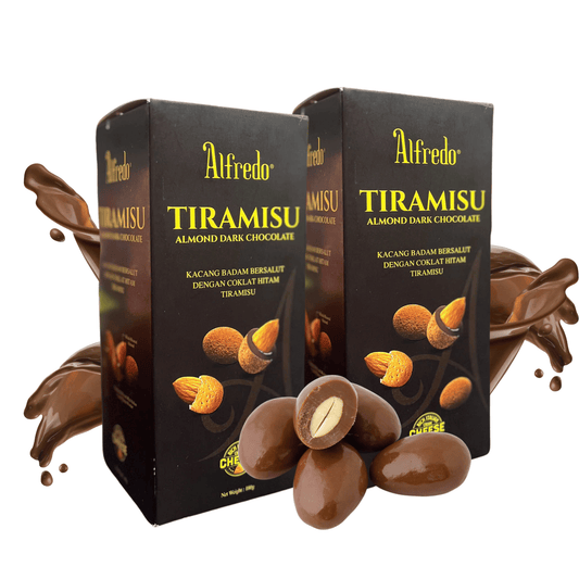 Dark chocolate almond Alfredo tiramisu cheese 180G