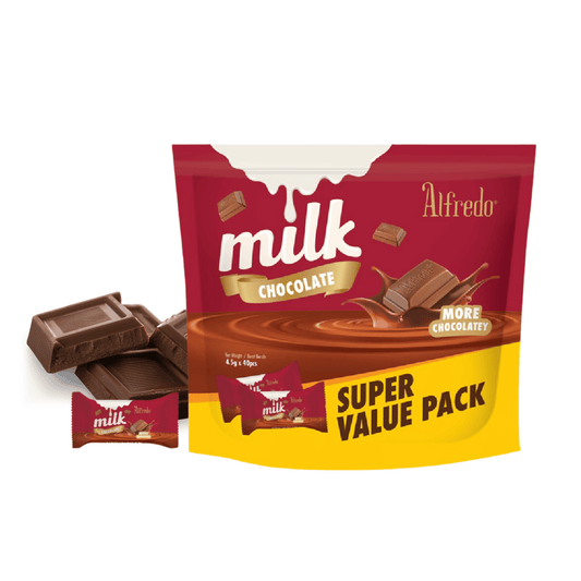 Milk chocolate Alfredo super value pack 180G