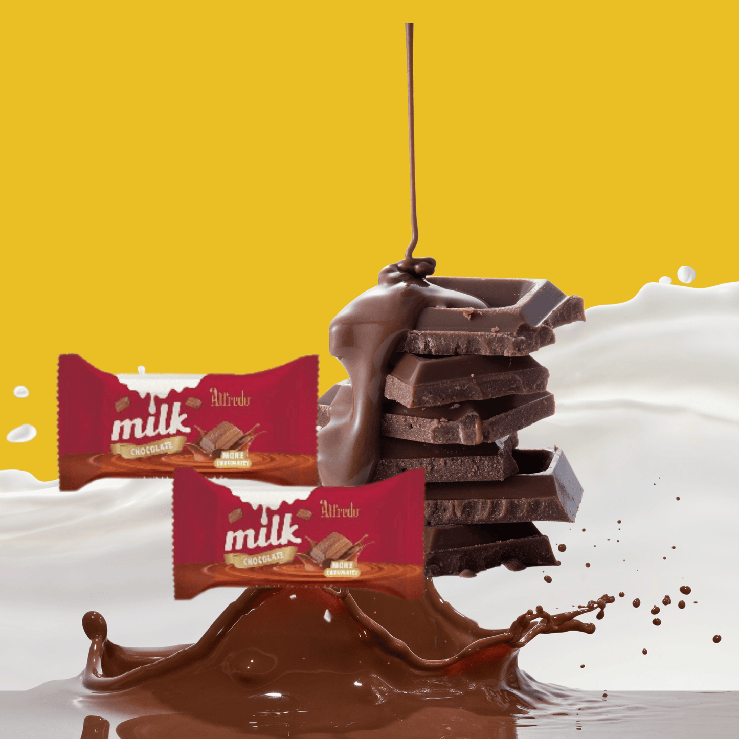 Milk chocolate Alfredo super value pack 180G