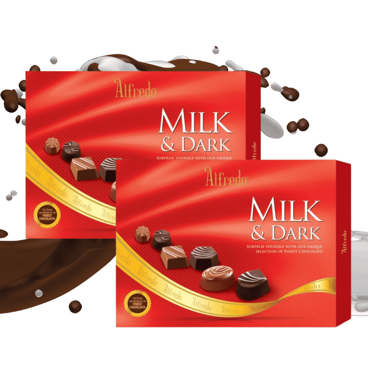 Alfredo Milk and Dark Chocolate 110G