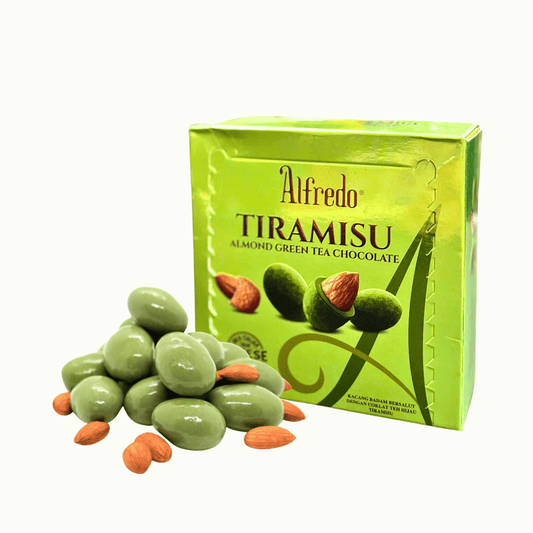 Alfredo tiramisu cheese almond green tea chocolate 65G