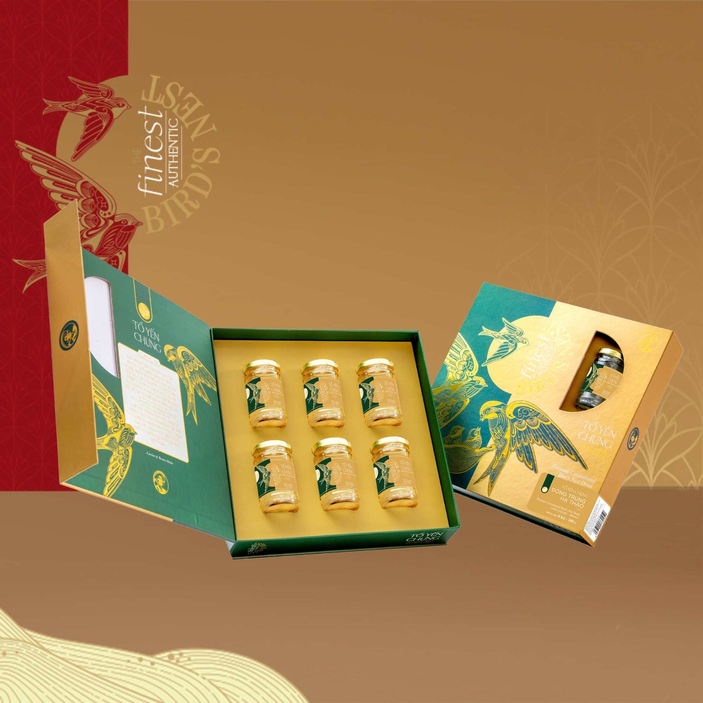 The Finest Bird's Nest with Cordyceps 600ML
