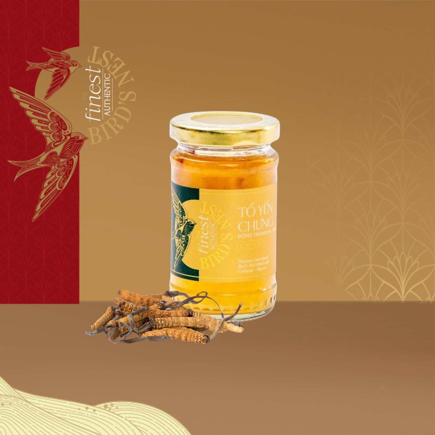 The Finest Bird's Nest with Cordyceps 600ML