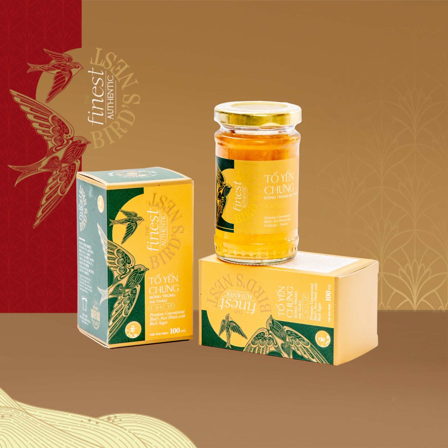 The Finest Bird's Nest with Cordyceps 600ML