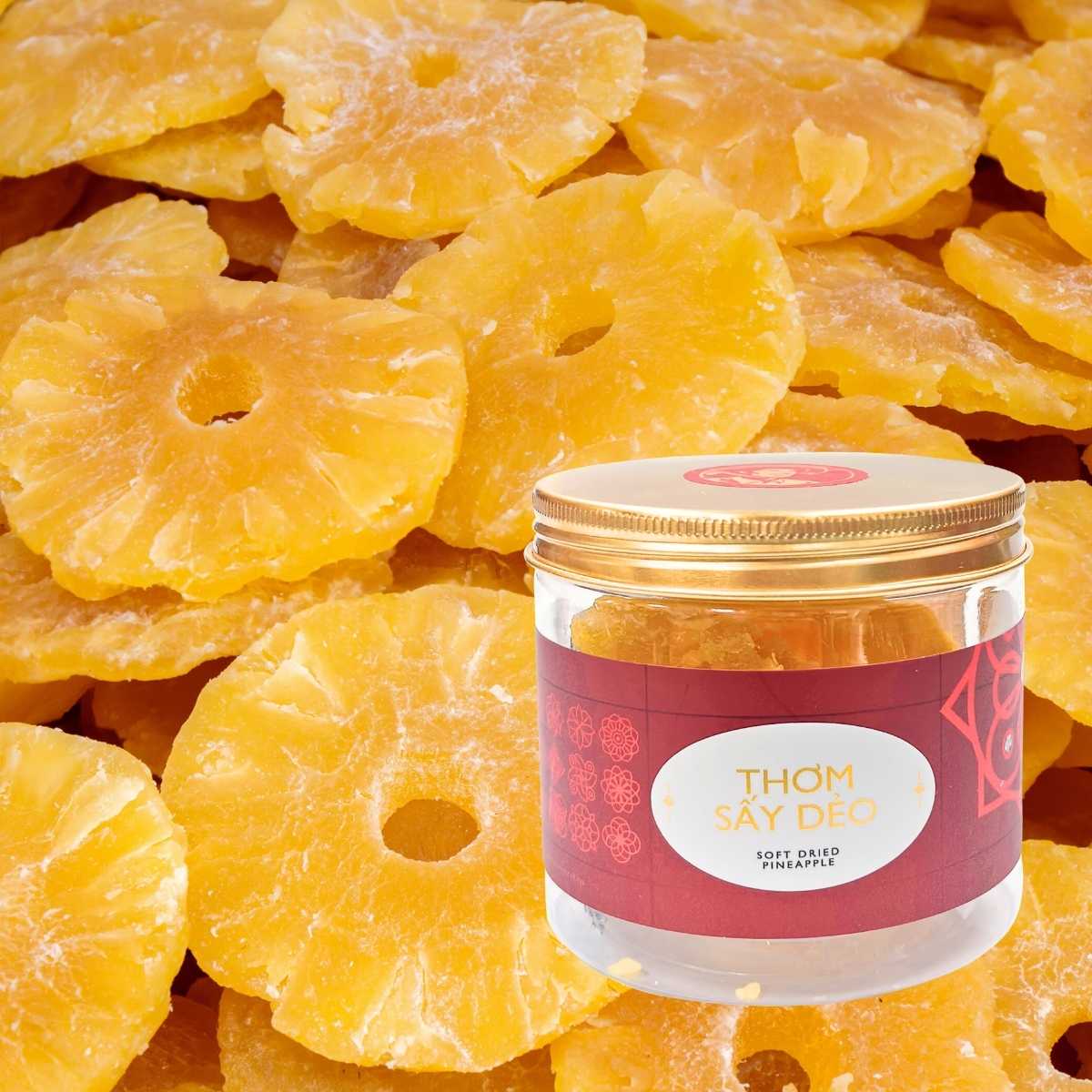 Farmers Fine Foods Dried Pineapple 120g/ Jar