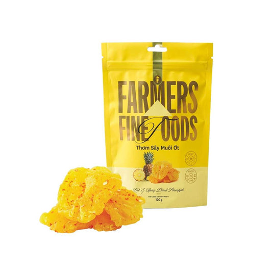Farmers Fine Foods Salted and Chili Dried Pineapple 120g/ Bag