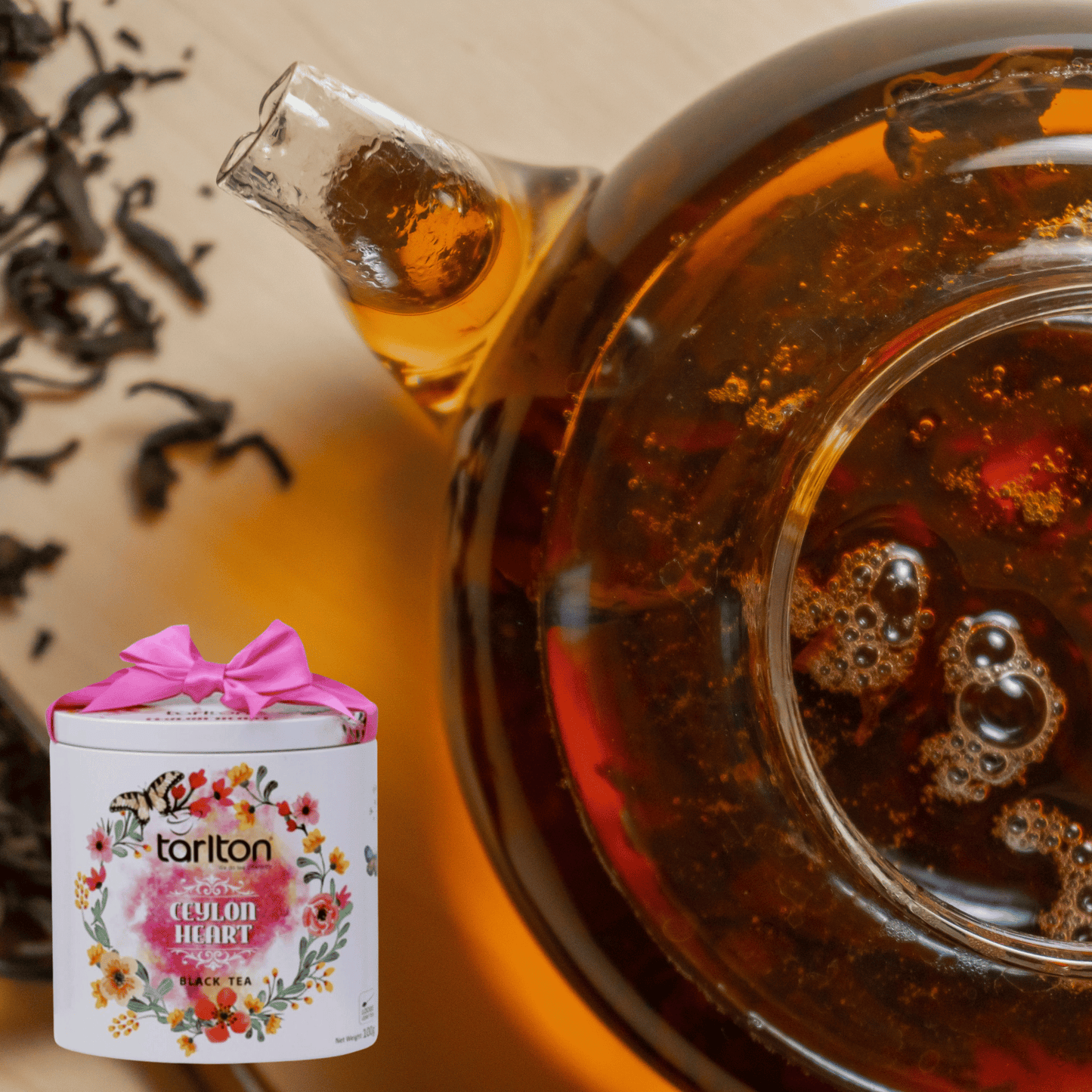 Tarlton Heart Ceylon Black Tea 100G