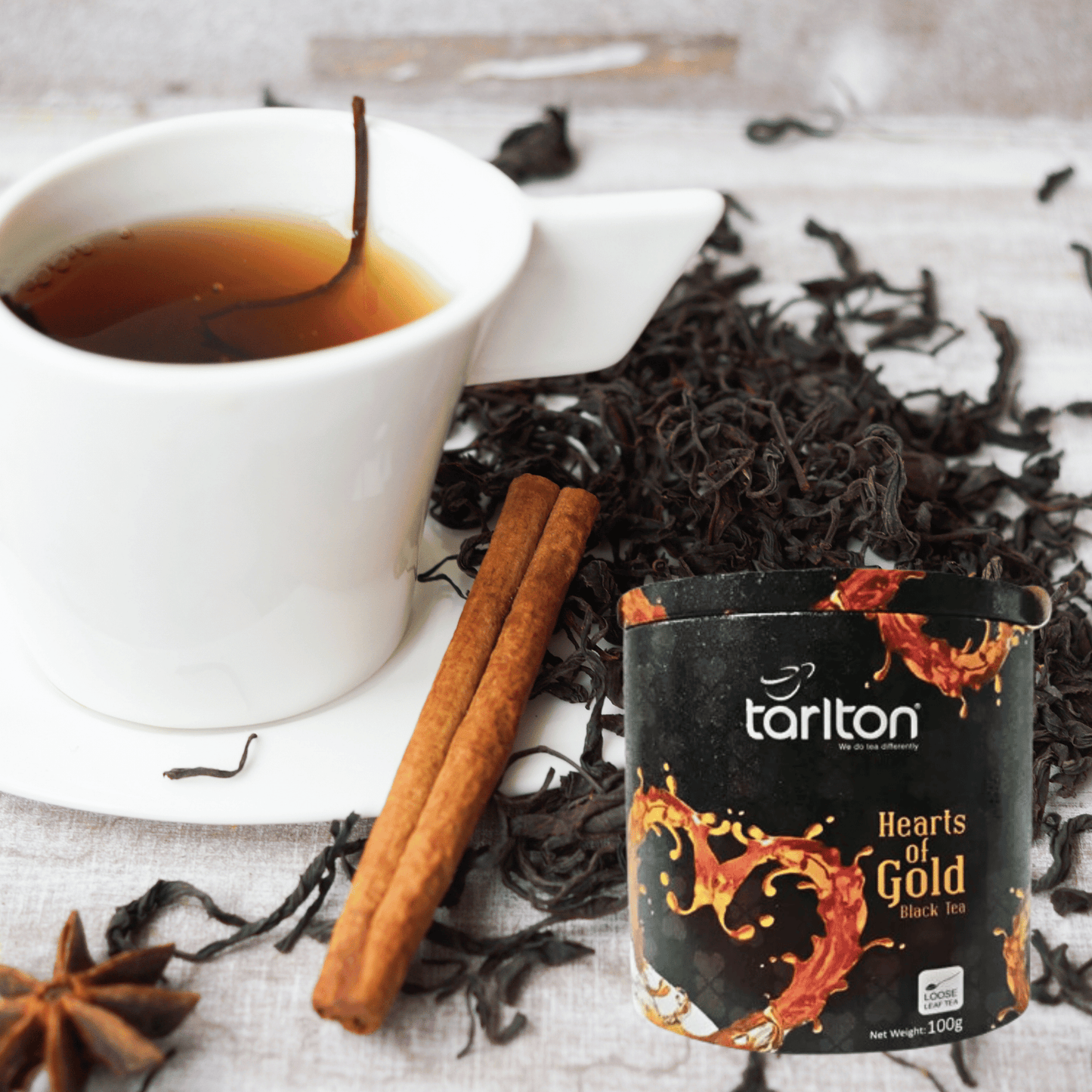 Hearts of Gold Tarlton Black Tea 100G