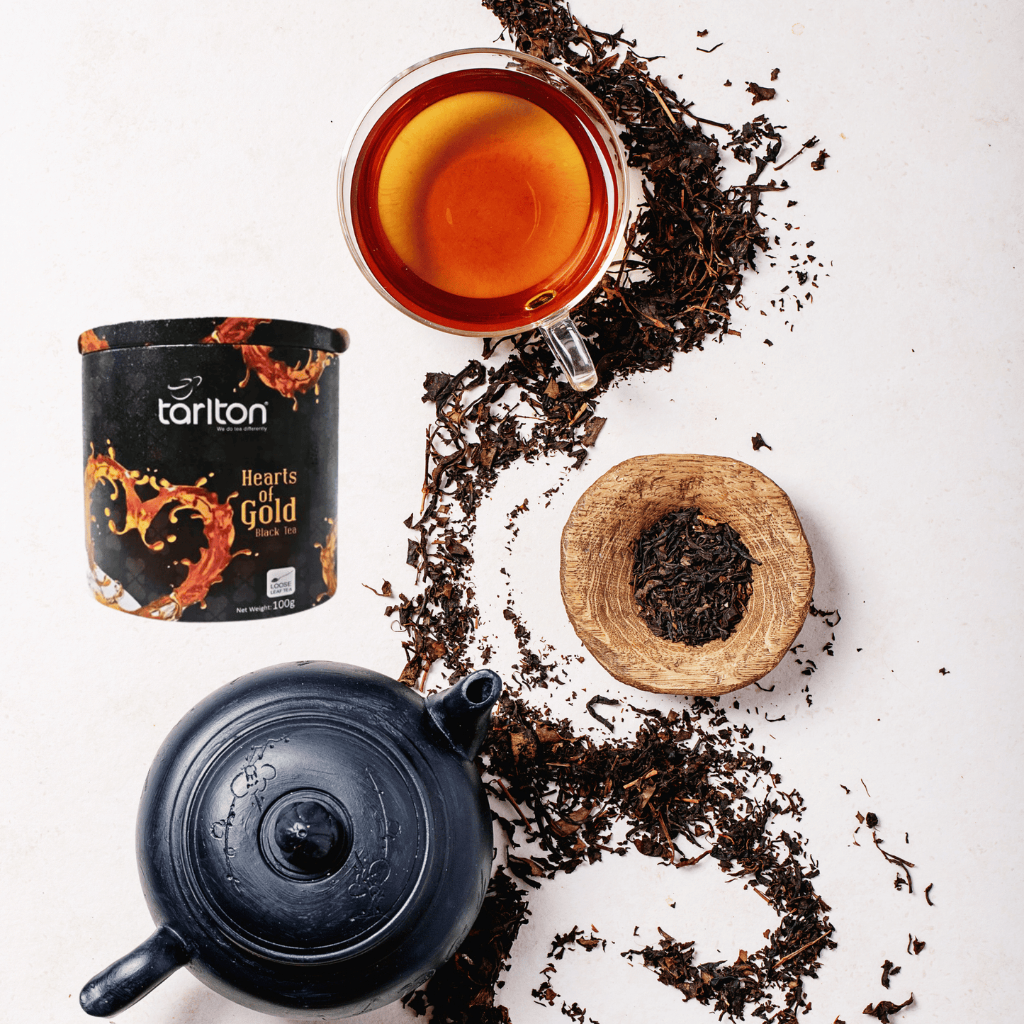Hearts of Gold Tarlton Black Tea 100G