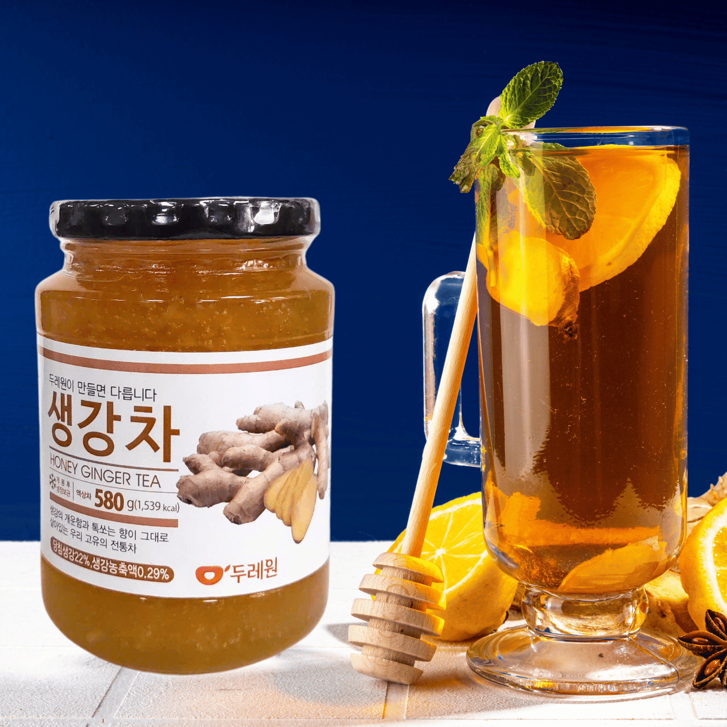 DooRaeone Honey Ginger Tea 580G