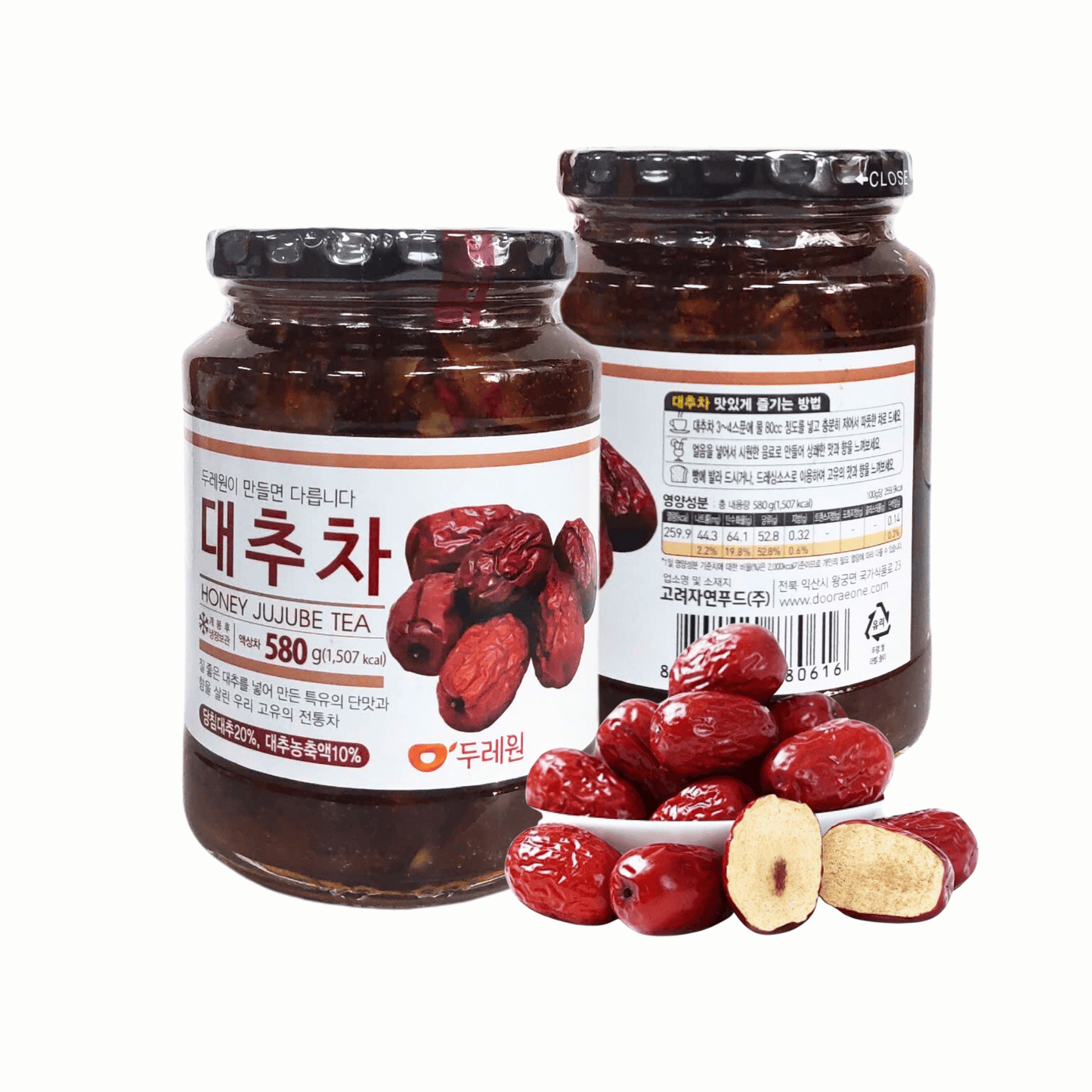 Trà táo đỏ mật ong DooRaeone 580G