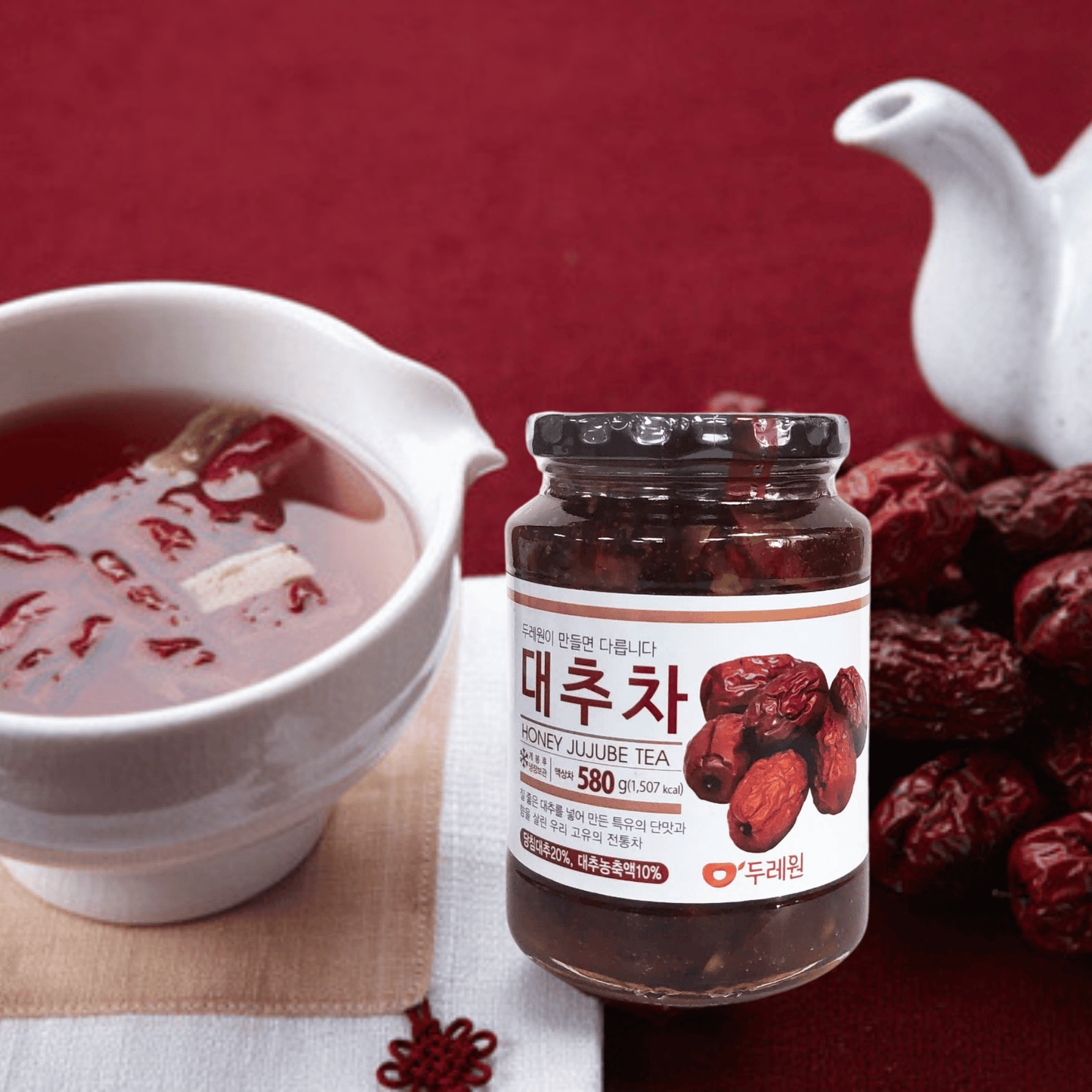 Trà táo đỏ mật ong DooRaeone 580G