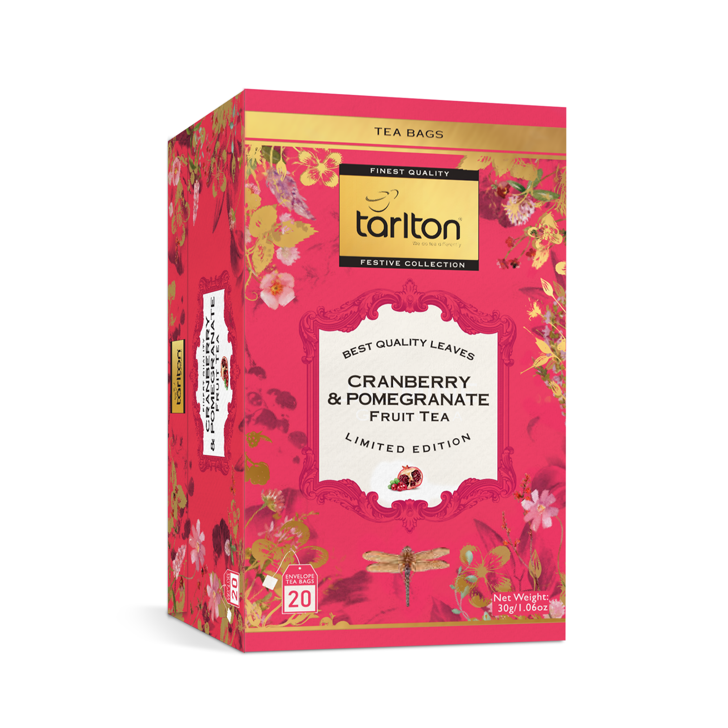 Tarlton Cranberry and Pomegranate Fruit Tea 30G
