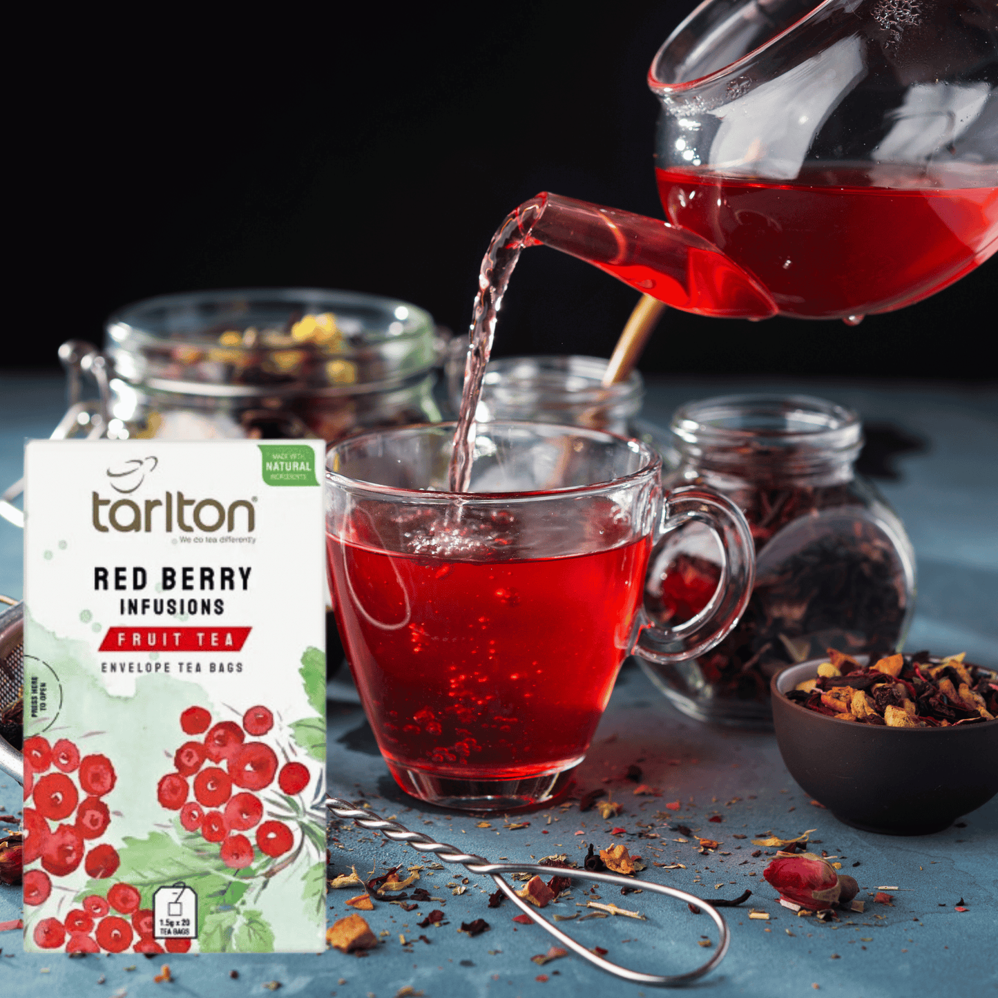 Tarlton Red Berry Fruit Tea 30G