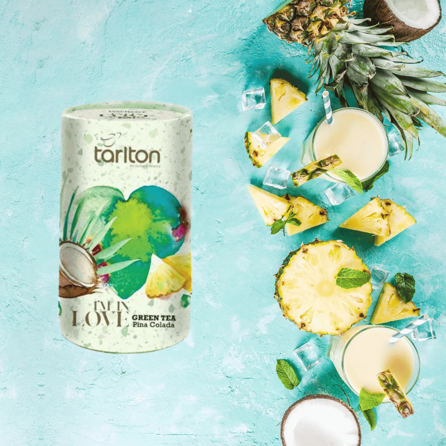 Pina Colada Tarlton Green Tea 100G